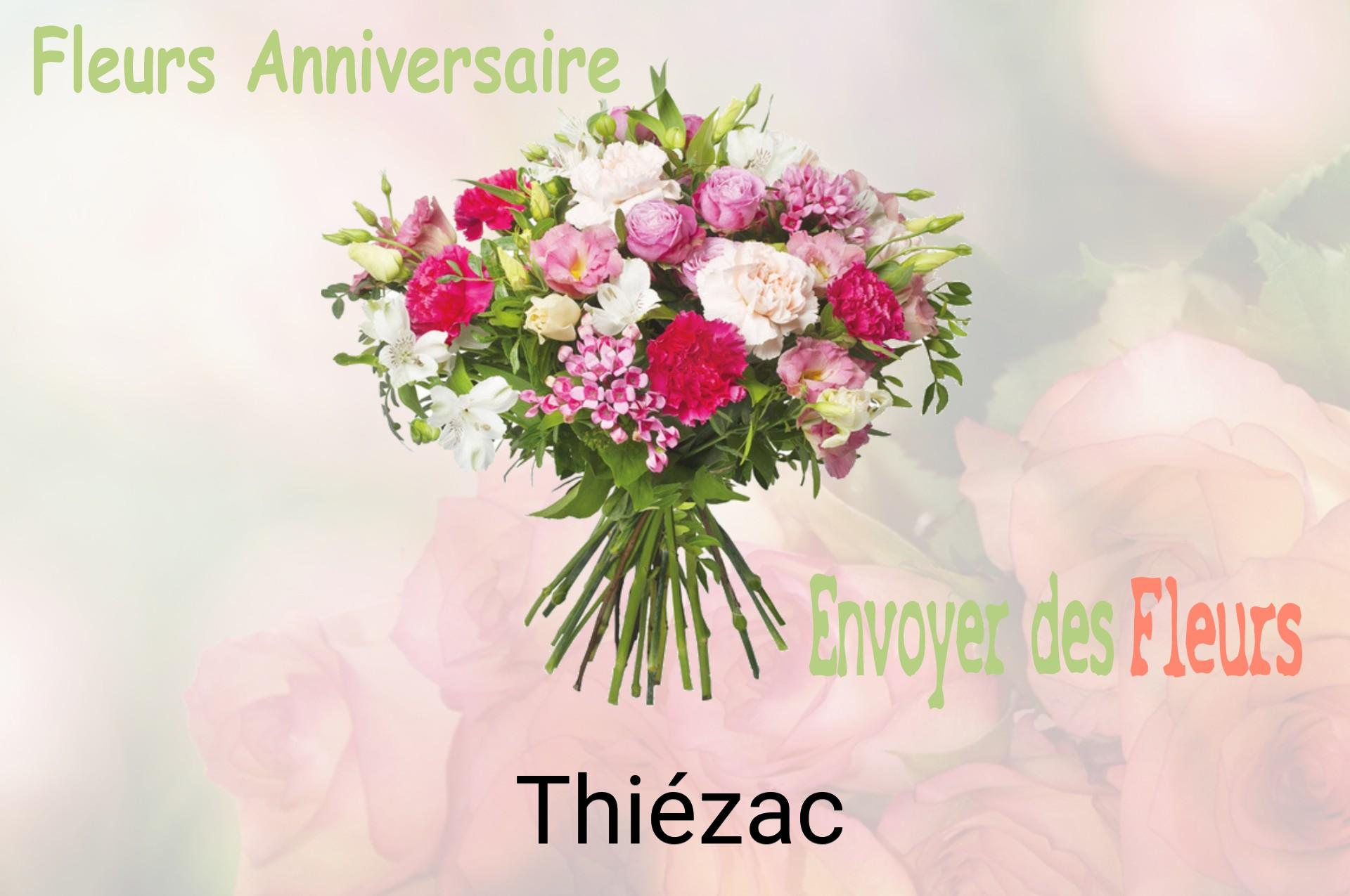 Bouquet de fleurs d’anniversaire livré à Thiézac
